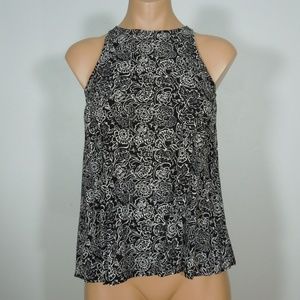 Old Navy Floral Patterned Tank Top